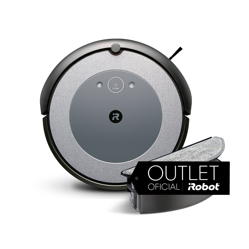 Robô Roomba i5 Combo Aspirador e Passa Pano da iRobot Outlet