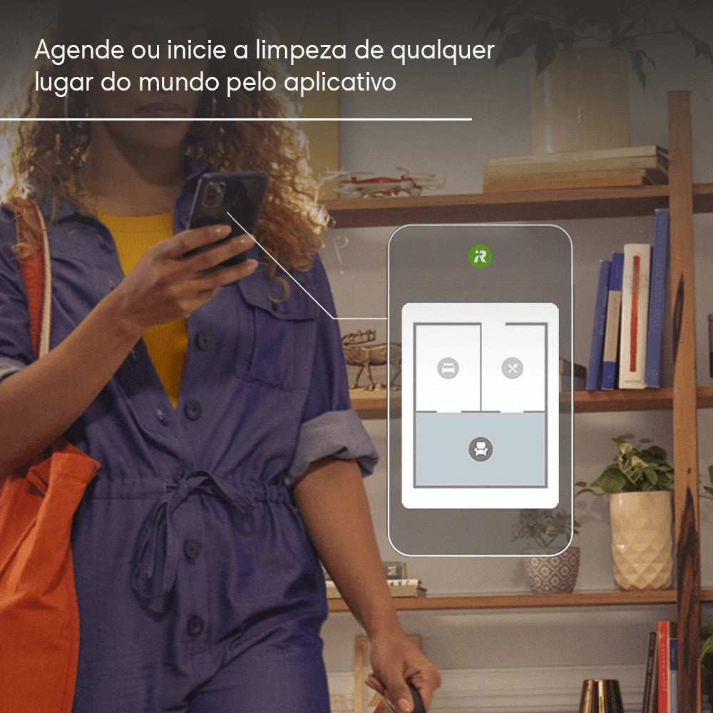 Robô Passa Pano Inteligente Bivolt Braava jet® m6 Graphite iRobot