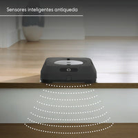 Robô Passa Pano Inteligente Bivolt Braava jet® m6 Graphite iRobot