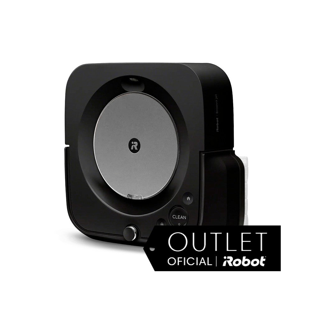 Robô Passa Pano Inteligente Bivolt Braava jet® m6 Graphite iRobot Outlet