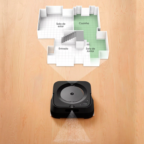 Agora você pode escolher os cômodos que devem ser limpos!