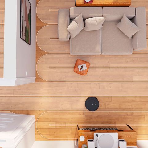 Tecnologia de Limpeza Receptiva iAdapt da iRobot™