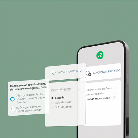 Controle a limpeza de qualquer lugar