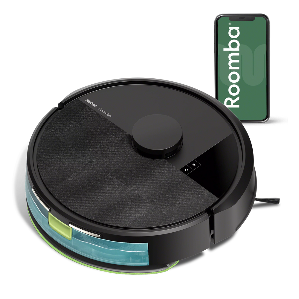 Robô Aspirador Roomba 105 Combo, iRobot, Aspira e Passa Pano