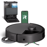 Robô Aspirador Roomba 505+ Combo, com Base AutoWash Dock, Aspira e Passa Pano, iRobot