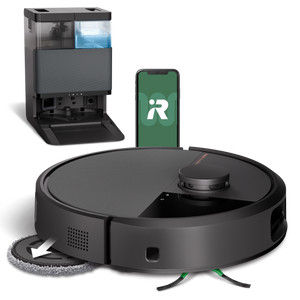 Robô Aspirador Roomba 505+ Combo, com Base AutoWash Dock, Aspira e Passa Pano, iRobot