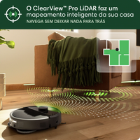 Robô Aspirador Roomba 405+ Combo, com Base AutoWash Dock, Aspira e Passa Pano, iRobot