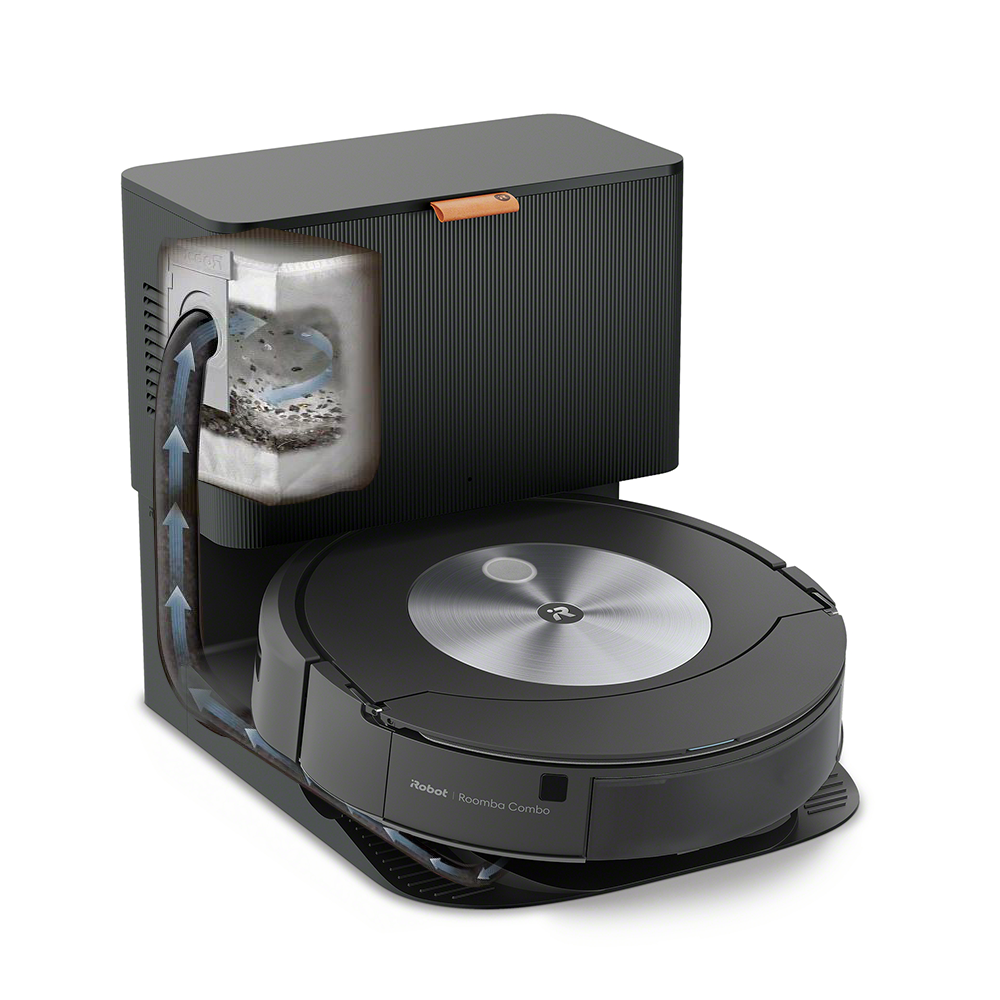 Robô Roomba Combo J7+, 2 em 1, Aspira e Passa Pano da iRobot 127v e 22 Robô Roomba Combo J7+, 2 em 1, Aspira e Passa Pano da iRobot 127v e 22