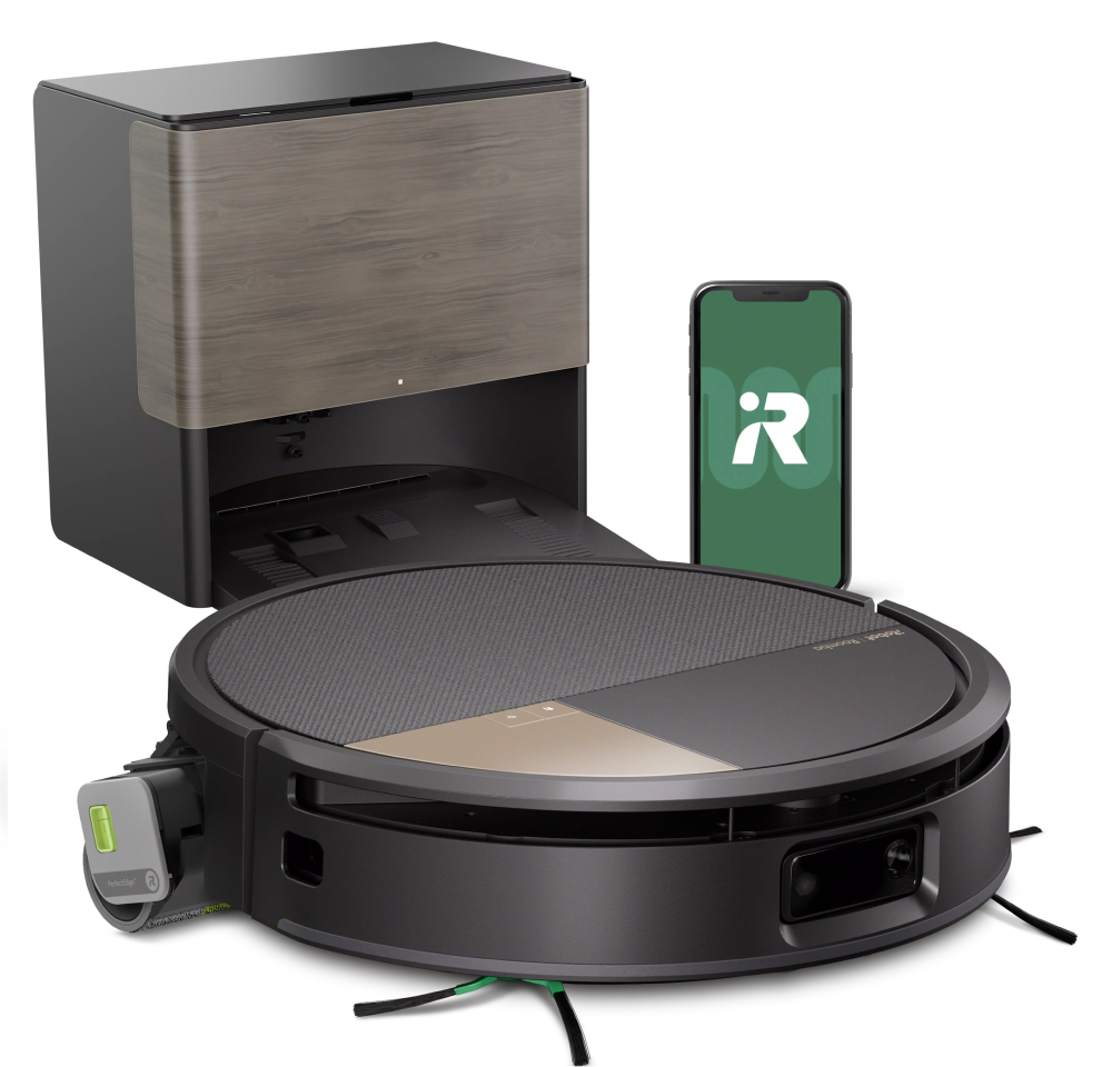 Robô Aspirador Roomba Max 705+ Combo, com Base AutoWash Dock, Aspira e Passa Pano, iRobot