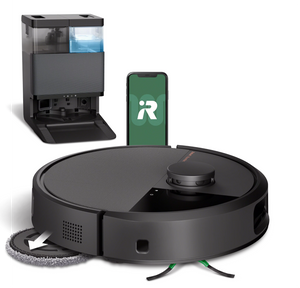 Robô Aspirador Roomba 505+ Combo, com Base AutoWash Dock, Aspira e Passa Pano, iRobot