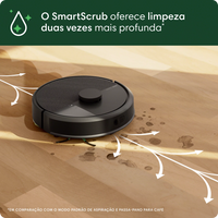 Robô Aspirador Roomba 405+ Combo, com Base AutoWash Dock, Aspira e Passa Pano, iRobot