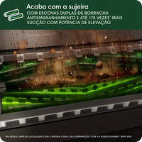 Robô Aspirador Roomba Max 705+ Combo, com Base AutoWash Dock, Aspira e Passa Pano, iRobot